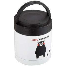 リビング 弁当箱 フード マグ くまモン スープ リゾット 果物 300ml 真空断熱 保温 保冷 持ち手付き