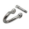 Extreme Max 3006.8213 BoatTector Stainless Steel Twist Shackle - 1/4"