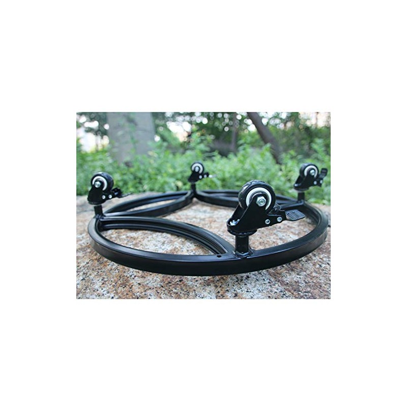 Zhongma 18.1" Plant Caddy with Wheels, Heavy Duty Construction, 300