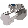 Elegant Chrome Plated Angled Water Valve for Washing Machine 1/2"