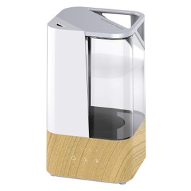 Sharper Image UHS2-SI Ultrasonic Humidifier with 1.5 Gallon Tank, 3 Levels of Warm or Cool Mist, Auto Shut, White