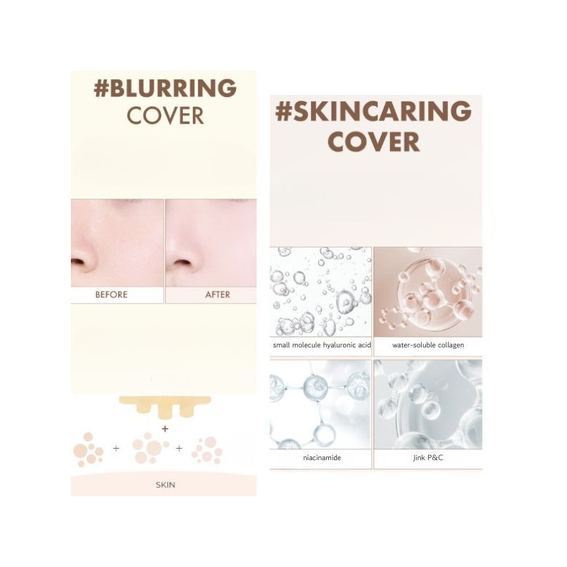 LUNA Grinding Conceal Butter 10g & Finger Puffs with Pouch