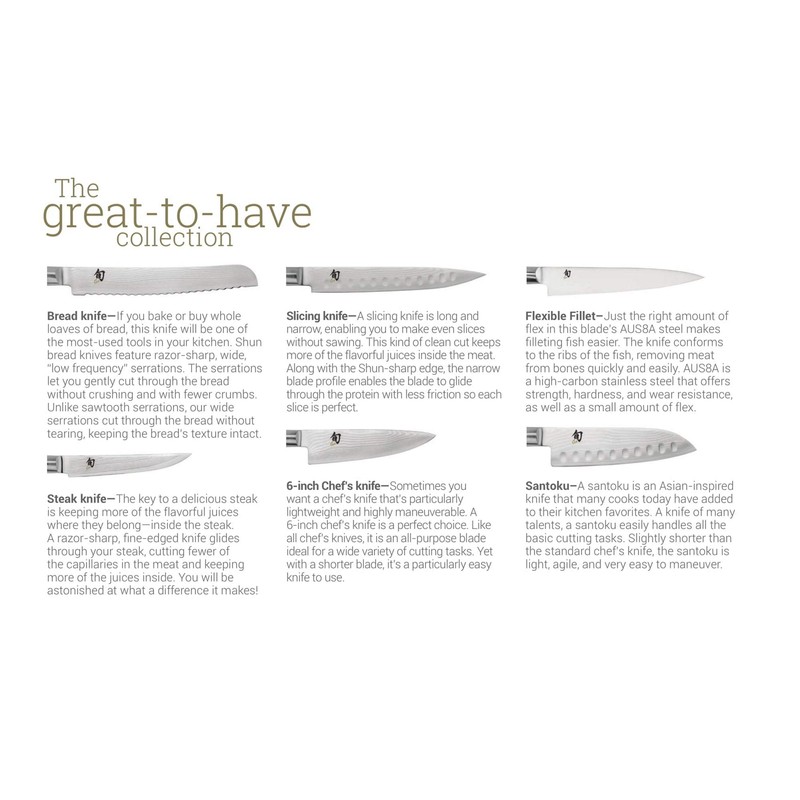 Shun Knife Care Kit, Polishing and Cleaning Kit for Knives,