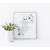 1 Corinthians 13 Wall Art, Bible Verse Print, Scripture Gift