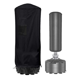 Standing Boxing Bag Cover Outdoor Waterproof, GS Alderaul Freestanding Punching Bag Cover, Adjustable Outdoor Heavy Boxing Bag Protective Cover for Freestanding Kickboxing Bag, Punching Bag.