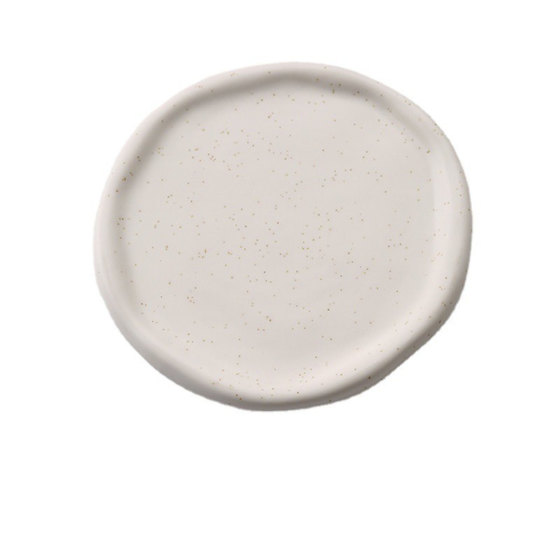Jewelry Plate Ceramic Glossy Appearance Simple Modern Stylish Storage Tray