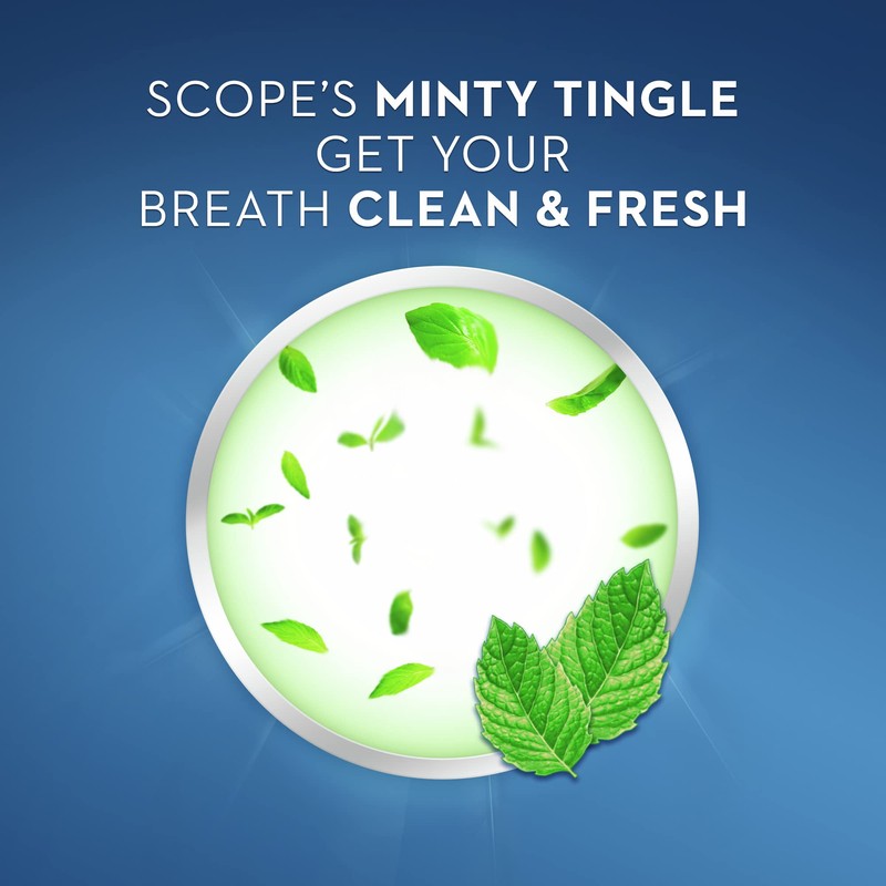 Crest Scope Classic Mouthwash Original Formula, 16.9 Fl Oz