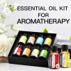 iHOGCO Kit De 8 Aceites Esenciales Aromaterapia 100% Puro 10ml