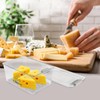 Yomjarl Cheese Container for Refrigerator with Cheese Slicer Kit,Cream Cheeses