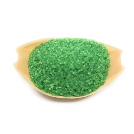 Ultimate Baker Green Decorating Sugar - Kosher Certified Natural Large Crystal Decorating Sugar (8oz Bag Green Sugar)