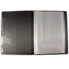 eco-eco A4 50% Recycled 60 Pocket Black Professional Business Display