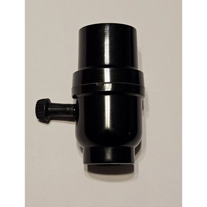 Lamp 3-WAY TURN KNOB PHENOLIC LAMP SOCKET WITH LARGE 1/2"