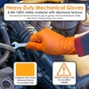 INNOVATIVE HAUS Heavy Duty Nitrile Gloves. Orange 8 Mil. Shop
