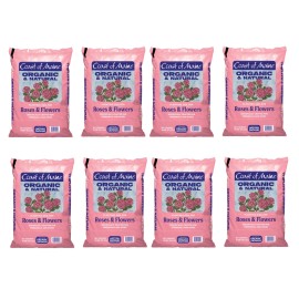 Coast of Maine Roses and Flowers Organic Planting Soil 20qt, 8 Pack