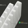 Anwenk Soap Dish Shower Waterfall Soap Tray Soap Saver Soap