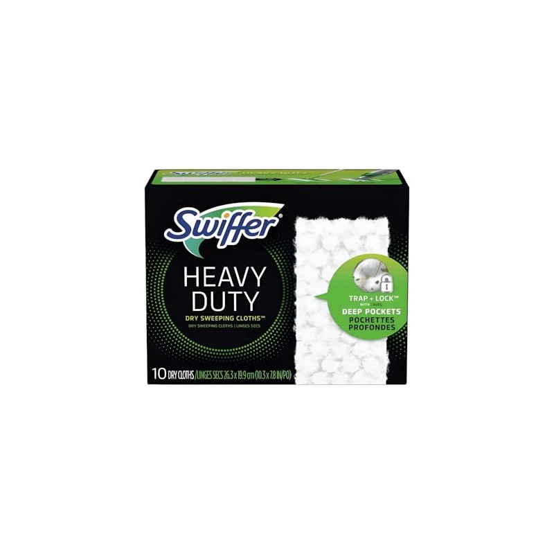 Swiffer 1899996 11 x 8.5 in. Heavy Duty Cloth Refill