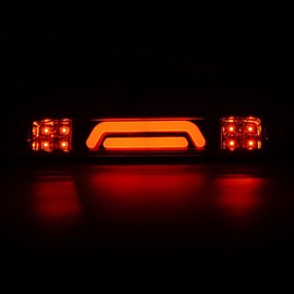 PIT66 LED 3rd Brake Light, Compatible with 93-11 Ford Ranger/99-16 Ford F250 SD F350 SD F450 SD F550 SD/95-03 Mazda B2300 B2500 B3000 B400 Red Lens Chrome Housing