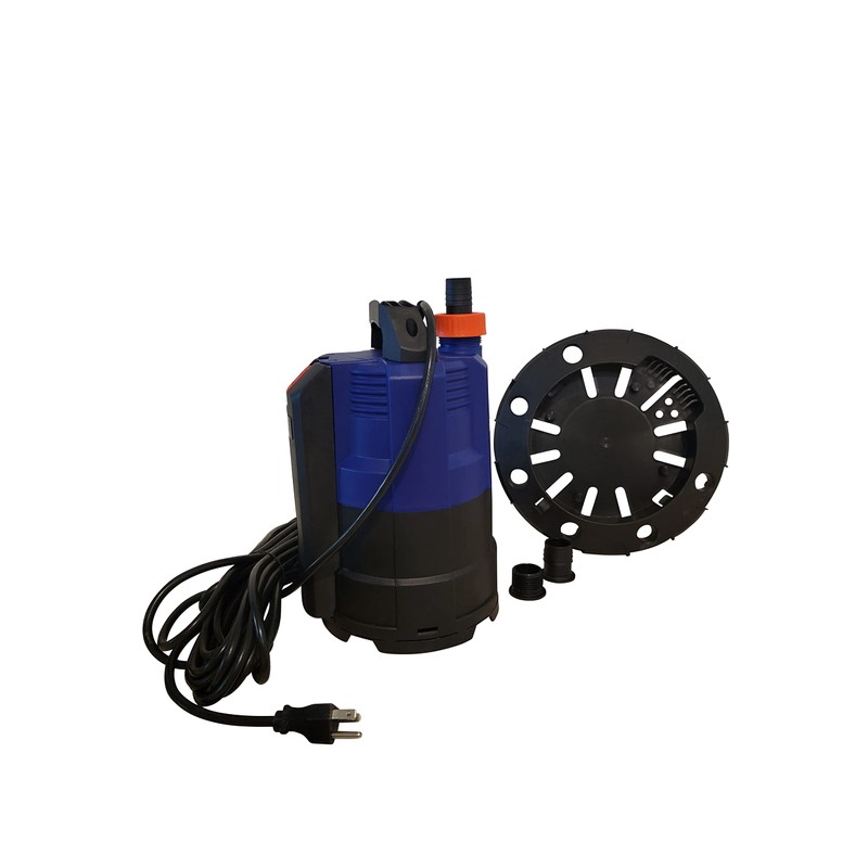 Professional EZ Travel Collection Submersible Water Pump with 25-Foot Hose