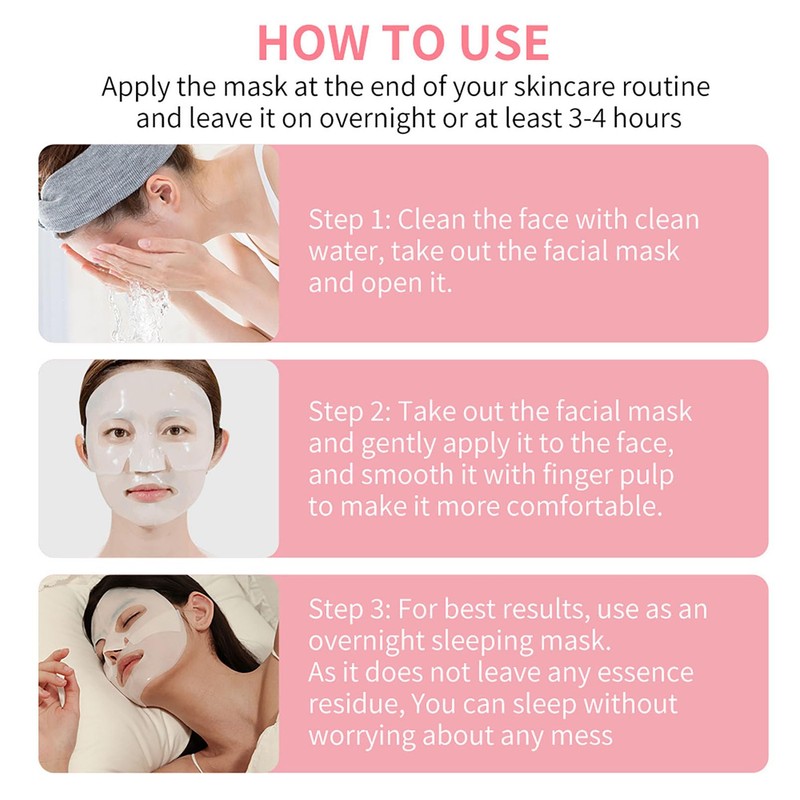 ARCHIDATE Collagen Hydration Face Mask Smooth Skin