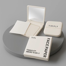 MMmall Oil Blotting Paper, Oil-removing Paper, Re-Makeup, Makeup, Sheet (Lily White)