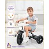 KRIDDO Kids Tricycle, 12 Inch Puncture Free Wheel w Front