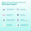 Face Towels, 10"×12" Disposable Face Towel, Face Towelettes XL, Ultra