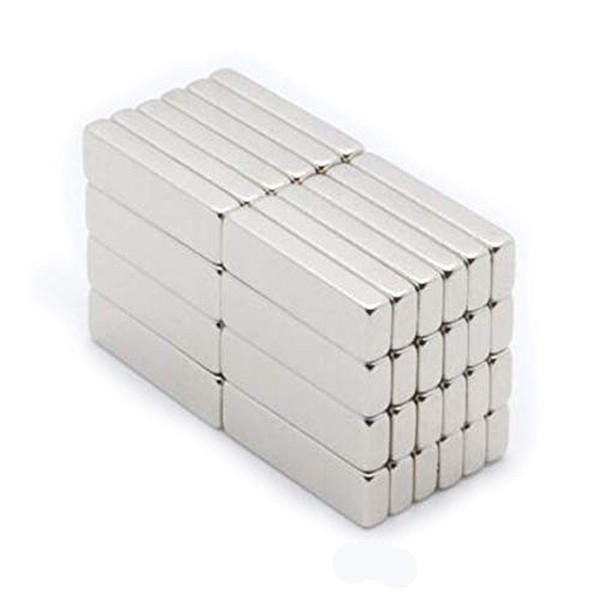 RUTILISM 20 Pc 20x6x3mm refrigerator square magnet for work or