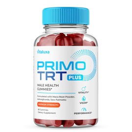 Primo TRT Plus Gummies – Gomitas para Energía y Bienestar Masculino – Fórmula Potente para Rendimiento y Salud Integral – 60 Unidades – Hecho en EE. UU.