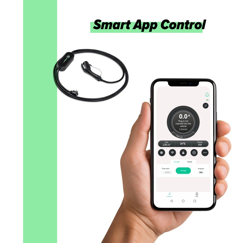 evamp Mercedes GLE EV PHEV Charger Home Charging Cable 25ft