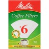 Melitta #6 Cone Coffee Filters, White, 40 Count (Pack of