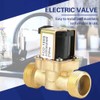 Nimoa Electric Valve, G3/4 Two-Way Water Inlet N/C Normal Closed