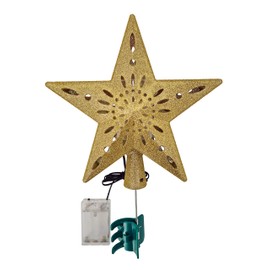 Christmas Tree Topper ❄ Christmas Decoration ✔ LED ✔ Clip ✔ with Projections