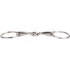 Equinate Water Snaffle Stainless Steel 16 mm Double Jointed 18.5