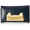 Tsumori Chisato 57391 Cat Frame Key Case, navy
