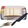 FLYINGSEA Cutting Boards For Kitchen, Anti-Skid Eco-Wheat Straw Cutting Board