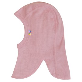Joha Baby Children's Unisex Balaclava Scarf Hat Pure Merino Wool, pink