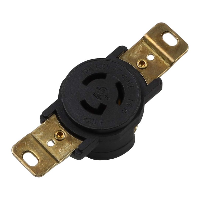 Nema L5-15 15A/125V 2 Pole 3 Wire Industrial Grade Locking