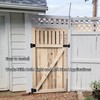 HOME MASTER HARDWARE Heavy Duty Gate Hardware Kit, with Adjustable