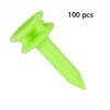 Zivisk Golf Tees Plastic 25MM 100 Count Green Golf Tees