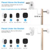 OkeMeeo Universal Gutter Mount for Cameras with 1/4'' Screw Compatible