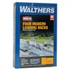Walthers SceneMaster Four Modern Loading Racks