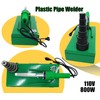 IntXanth Plastic Water Pipe Welder, 110V/800W PP/PP-R/PE/PP-C Pipe Fusion Welder