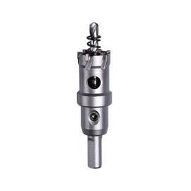 Carbide Hole Cutter Drill Bits,LAIWEI Heavy Duty Hole Saw for Stainless Steel,Metal,Cast Iron, Copper 7/8"(22mm)