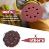 STEBRUAM 105PCS 125mm Sanding Discs, 5 Inch 8 Hole Hook
