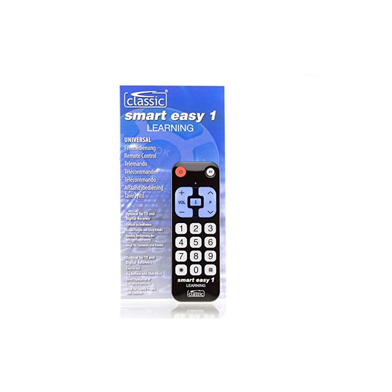 Remote Control Smart Easy 1, Universal Remote Control with Learning