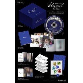 KiiiKiii Uncut Gem 1st Mini Album Limited Gem Version CD+106p PhotoBook+1ea Accordion Lyrics Paper+1p PhotoCard+1p Unit PhotoCard+Tracking Sealed