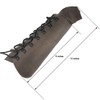 longbowmaker Traditional Leather Arm Guard for Archery (Right Hand)