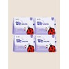 Overnight wearable large size (4 pieces) 4-pack set / 입는