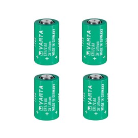 STEPMAX VARTA CR1/2 AA 3V Series Lithium Battery 950mAh Cylindrical Battery (4 Count)