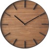Yamazaki Home Wall Clock - Modern Wood Home Decoration, Brown